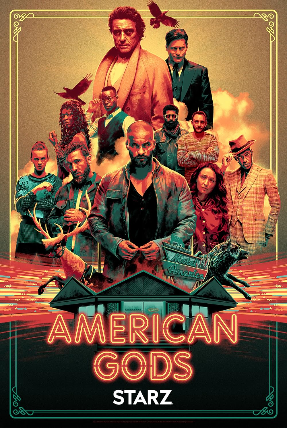 American Gods (2019) TV Series-min